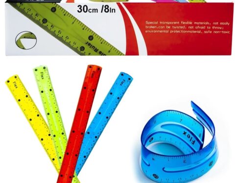 Riglă Flexibilă Color 20 cm