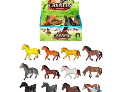 Set Figurine Cai Salbatici – 12 Piese Miniaturi Realiste pentru Copii