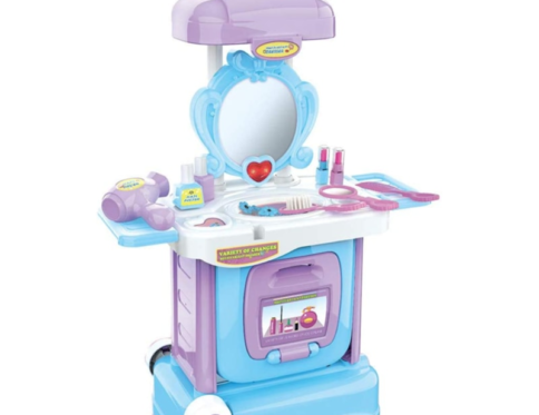 Comodă Trol W811A cu Mâner Telescopic pentru Machiaj 34x25x16 cm