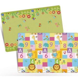 Covor termoizolant educativ cu doua fete 200 x 180 x 1 cm