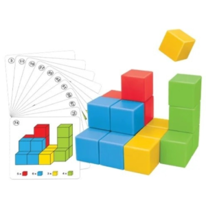 Cuburi – set de constructie cu 24 de blocuri