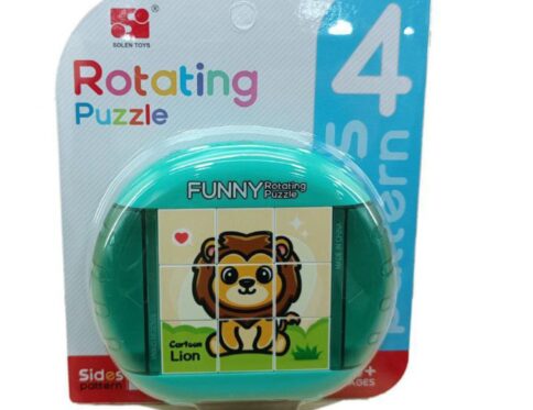 Puzzle Klotski Rotativ Animale