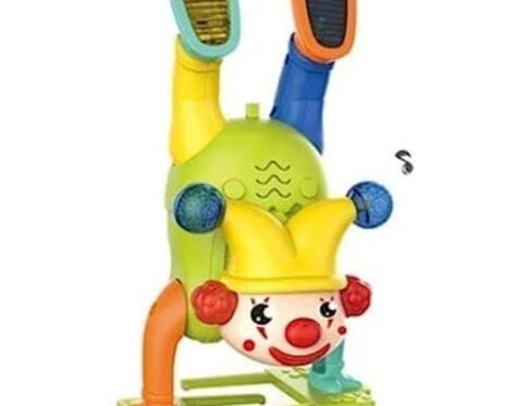 Clovn Electric Acrobat cu Lumini și Muzică