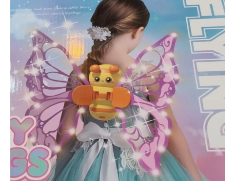 Aripi Electrice Fantastic cu Lumini și Sunet