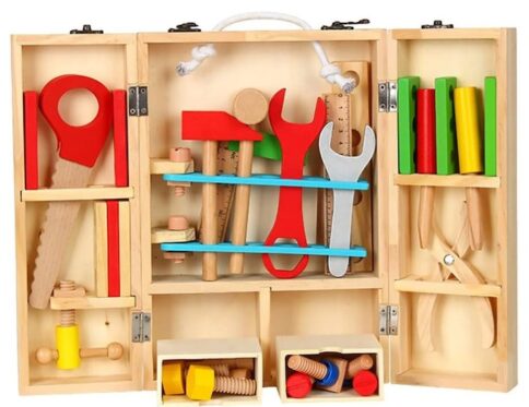 Set Bricolaj Lemn Trusă Unelte