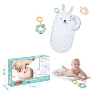 Saltea de joaca si Perna pentru bebelusi, Iepurasul alb