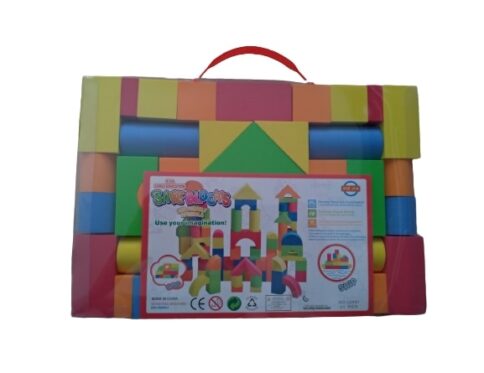 Joc de construit cu 41 piese din spuma