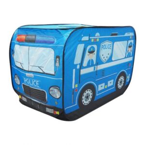 Cort de joaca pentru copii masina de politie, Albastru, Xin Rong, +3ani