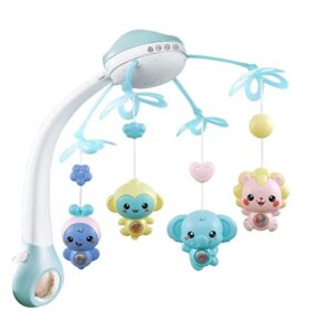 Carusel cu Telecomandă și Proiector pentru Pătuț