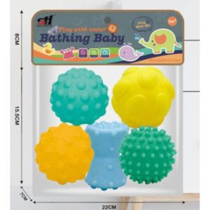 Set 5 Mingi din Silicon pentru Bebeluși