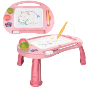 Tablita magnetica de desen cu masuta, jucarie pentru copii