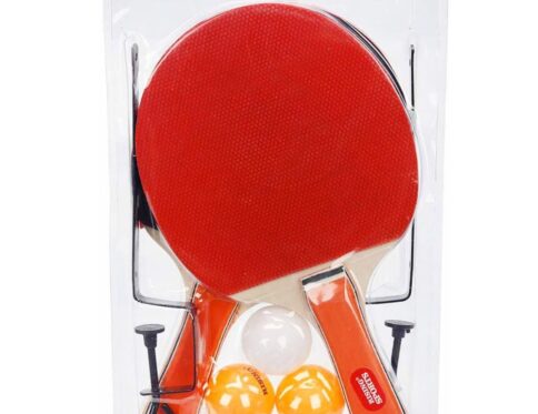 Set Tenis de masa cu 2 palete, mingi si fileu